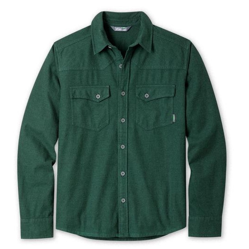Men’s Stio Junction Midweight Flannel Shirt - NWT